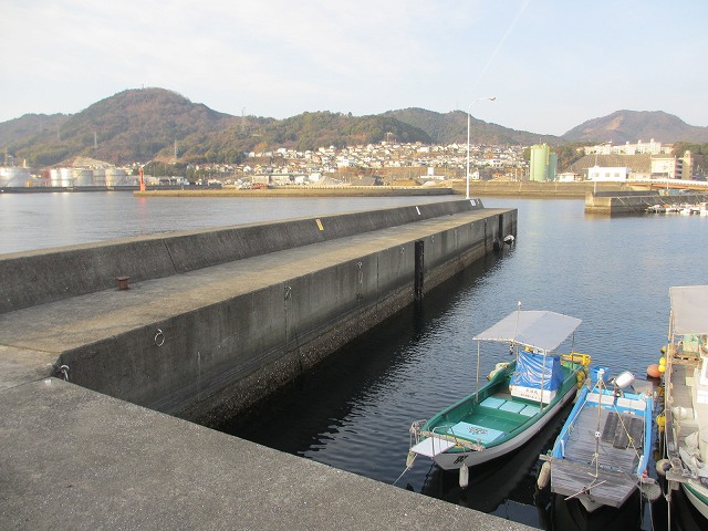 広島県小方港の釣りポイント